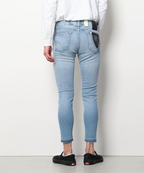 surt（サート）の「SURT/サート　NEW PAINT DENIM　ニューペイントデニム（デニムパンツ・メンズ・サックスブルー・SMALL）」の3枚目の写真
