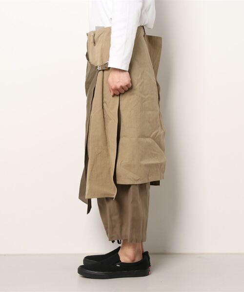 LEH（レー）の「LEH/千層衣 Easy Pants（その他パンツ・メンズ・ベージュ・MEDIUM）」の2枚目の写真