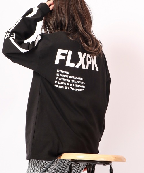 FLASH PACKER(フラッシュパッカー)の「FLASH PACKER ヘビーオンス長袖TEE(Tシャツ/カットソー・メンズ・ブラック/マスタード/ホワイト・M/XL/L/S)」の21枚目の写真