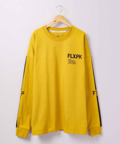 FLASH PACKER(フラッシュパッカー)の「FLASH PACKER ヘビーオンス長袖TEE(Tシャツ/カットソー・メンズ・ブラック/マスタード/ホワイト・M/XL/L/S)」の11枚目の写真