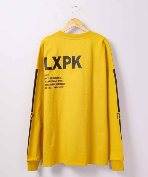FLASH PACKER(フラッシュパッカー)の「FLASH PACKER ヘビーオンス長袖TEE(Tシャツ/カットソー・メンズ・ブラック/マスタード/ホワイト・M/XL/L/S)」の12枚目の写真