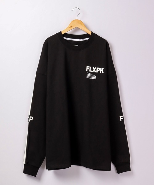 FLASH PACKER(フラッシュパッカー)の「FLASH PACKER ヘビーオンス長袖TEE(Tシャツ/カットソー・メンズ・ブラック/マスタード/ホワイト・M/XL/L/S)」の6枚目の写真