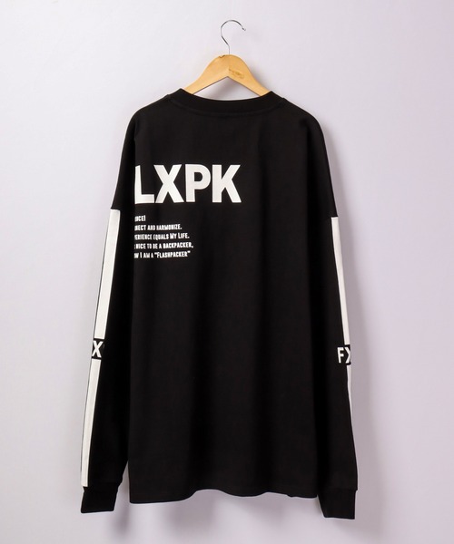 FLASH PACKER(フラッシュパッカー)の「FLASH PACKER ヘビーオンス長袖TEE(Tシャツ/カットソー・メンズ・ブラック/マスタード/ホワイト・M/XL/L/S)」の7枚目の写真