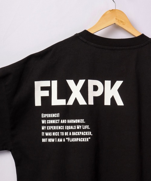 FLASH PACKER(フラッシュパッカー)の「FLASH PACKER ヘビーオンス長袖TEE(Tシャツ/カットソー・メンズ・ブラック/マスタード/ホワイト・M/XL/L/S)」の10枚目の写真