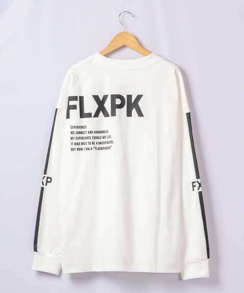 FLASH PACKER(フラッシュパッカー)の「FLASH PACKER ヘビーオンス長袖TEE(Tシャツ/カットソー・メンズ・ブラック/マスタード/ホワイト・M/XL/L/S)」の5枚目の写真