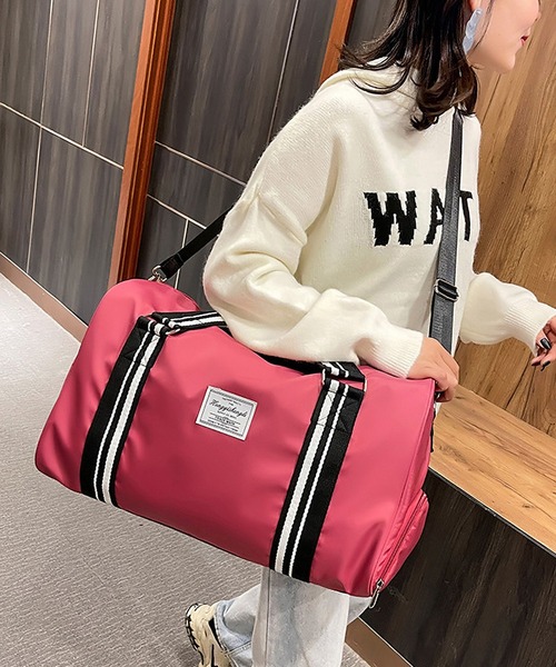 clarity blanc(クラリティーブラン)の「スポーツバッグ 旅行バッグ(ボストンバッグ・レディース・レッド/パープル/ブラック/ミント/ローズ/ピンク・FREE)」の5枚目の写真