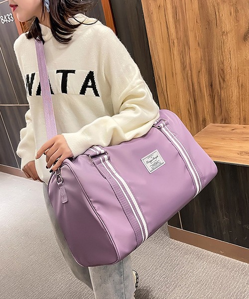 clarity blanc(クラリティーブラン)の「スポーツバッグ 旅行バッグ(ボストンバッグ・レディース・レッド/パープル/ブラック/ミント/ローズ/ピンク・FREE)」の20枚目の写真