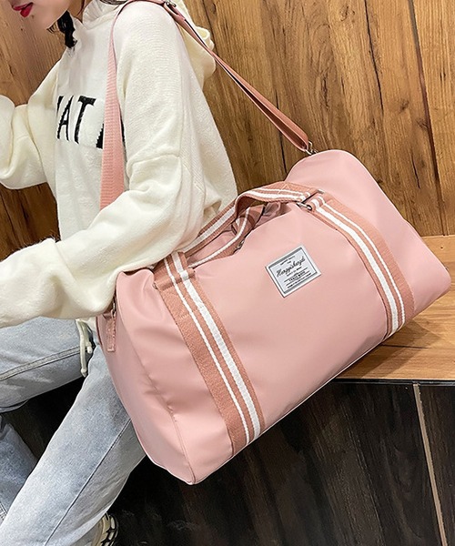clarity blanc(クラリティーブラン)の「スポーツバッグ 旅行バッグ(ボストンバッグ・レディース・レッド/パープル/ブラック/ミント/ローズ/ピンク・FREE)」の7枚目の写真