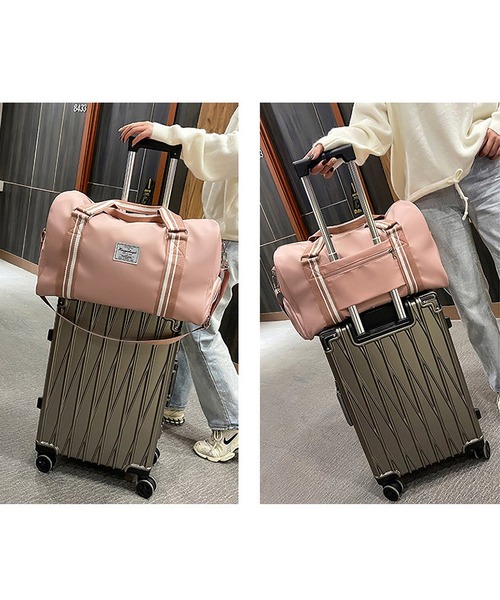 clarity blanc(クラリティーブラン)の「スポーツバッグ 旅行バッグ(ボストンバッグ・レディース・レッド/パープル/ブラック/ミント/ローズ/ピンク・FREE)」の10枚目の写真