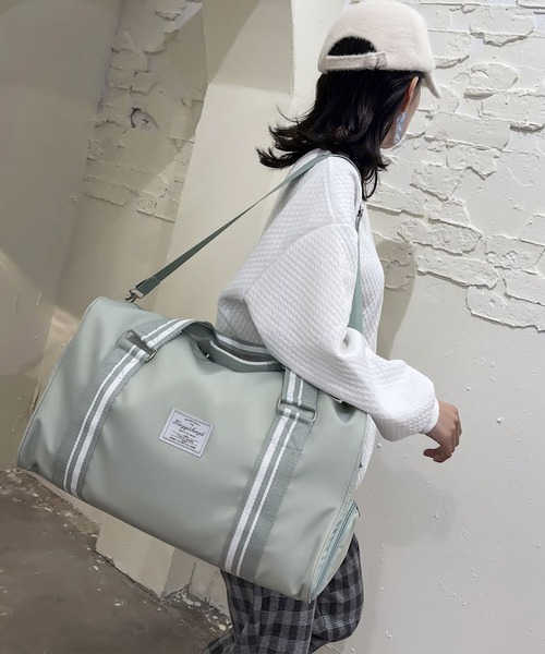 clarity blanc(クラリティーブラン)の「スポーツバッグ 旅行バッグ(ボストンバッグ・レディース・レッド/パープル/ブラック/ミント/ローズ/ピンク・FREE)」の19枚目の写真