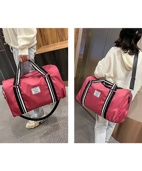 clarity blanc(クラリティーブラン)の「スポーツバッグ 旅行バッグ(ボストンバッグ・レディース・レッド/パープル/ブラック/ミント/ローズ/ピンク・FREE)」の13枚目の写真