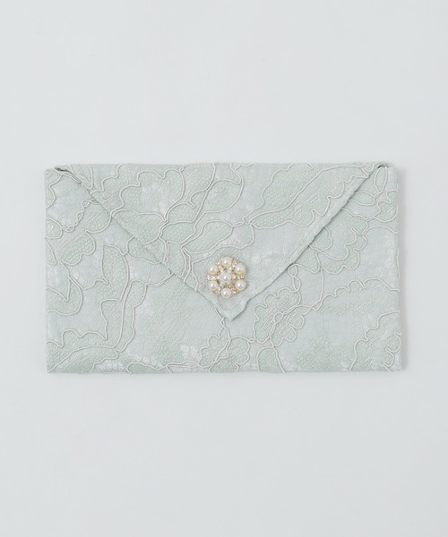 niana(ニアナ)の「レースハンカチーフ袱紗(ハンカチ/ハンドタオル・レディース・グレー/ブラック/ベージュ・FREE)」の12枚目の写真