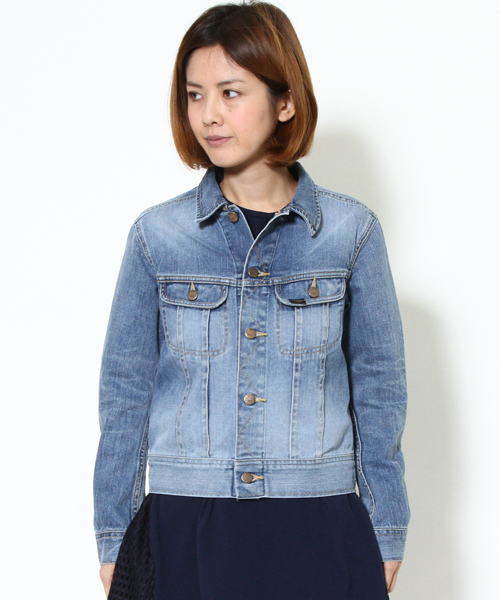 AMERICAN RAG CIE(アメリカンラグシー)の「LEE×AMERICAN RAG CIE別注デニムジャケット/213-LEJ-LB9941-146(デニムジャケット・レディース・インディゴブルー・S/X-SMALL)」の2枚目の写真