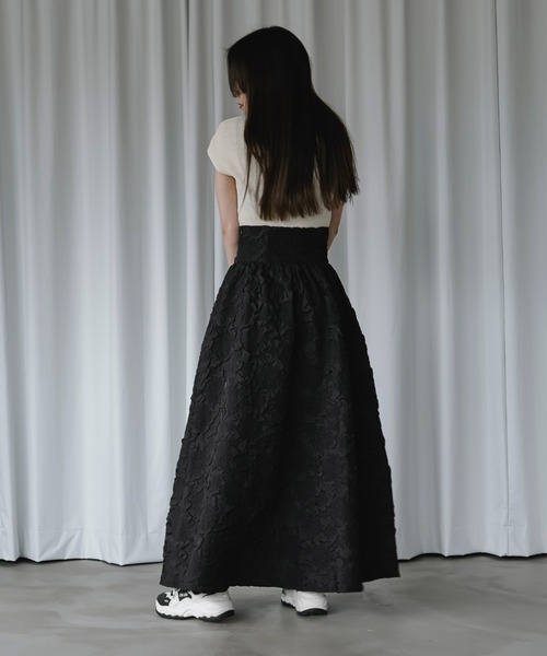 Ezick（エジック）の「ビスチェライクフレンチニット（ニット/セーター・レディース・ブルー系その他/ブラック/オフホワイト・FREE）」の7枚目の写真