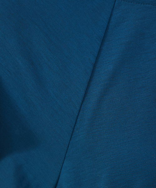 qualite（カリテ）の「ストライプテープドロストカットソー（Tシャツ/カットソー・レディース・オフホワイト/キャメル/ブルー・フリー）」の15枚目の写真