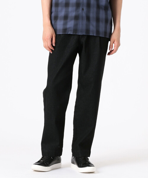 COMME CA ISM（コムサイズム）の「１タック デニムパンツ（デニムパンツ・メンズ・ネイビー/ブラック・LARGE/MEDIUM/SMALL）」の5枚目の写真