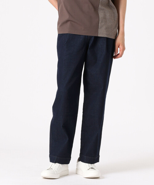 COMME CA ISM（コムサイズム）の「１タック デニムパンツ（デニムパンツ・メンズ・ネイビー/ブラック・LARGE/MEDIUM/SMALL）」の8枚目の写真