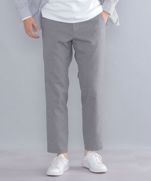 SHIPS(シップス)の「SHIPS: SOLOTEX(R) FULFLAN(R) ハイブリッド イージーパンツ 22FW(チノパンツ・メンズ・ダークグレー/ブラック/ライトグレー・SMALL/MEDIUM/LARGE/X-LARGE)」の13枚目の写真
