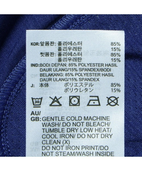 Reebok（リーボック）の「レズミルズR アクティブチル スタイル Tシャツ  / Les MillsR ACTIVCHILL Style T-Shirt （Tシャツ/カットソー・レディース・パープル・X-LARGE/MEDIUM/SMALL/X-SMALL/LARGE）」の8枚目の写真