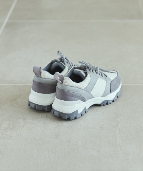 ANGIE(アンジー)の「ダッドスニーカー(スニーカー・レディース・ホワイト/ベージュ/グレー・MEDIUM/LARGE/X-LARGE)」の21枚目の写真