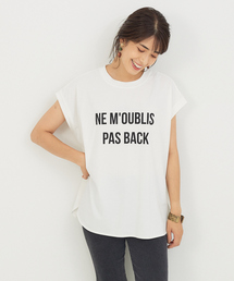 abahouse mavie | フレンチオーバーロゴＴシャツ(Tシャツ/カットソー)