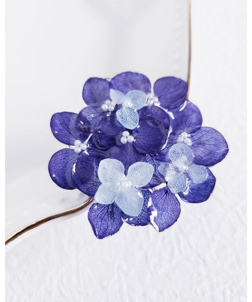 tone（トーン）の「【Tresor】小さな紫陽花　ブローチ(MA)（ブローチ/コサージュ・レディース・ラベンダー/ピンク/ネイビー・FREE）」の15枚目の写真
