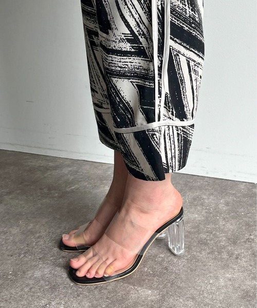 prose verse（プロズヴェール）の「《WEB限定》幾何柄パイピングラインパンツ（その他パンツ・レディース・オフホワイト・ﾌﾘ-）」の20枚目の写真