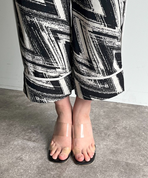 prose verse（プロズヴェール）の「《WEB限定》幾何柄パイピングラインパンツ（その他パンツ・レディース・オフホワイト・ﾌﾘ-）」の21枚目の写真