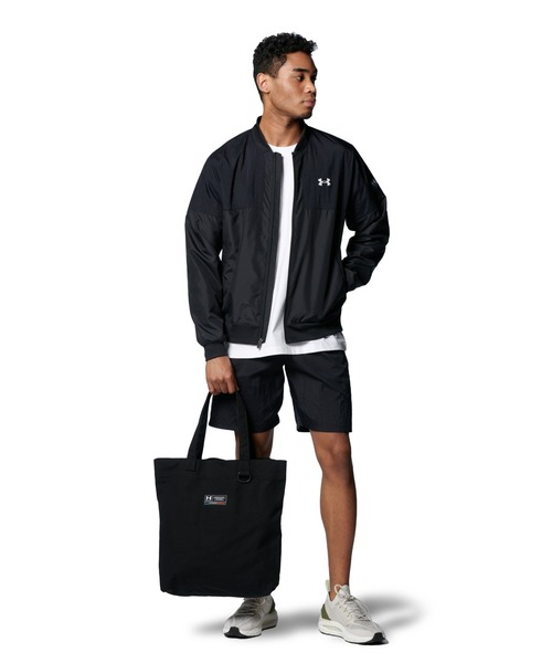 UNDER ARMOUR（アンダーアーマー）の「UAキャンバス トートバッグ（トレーニング/メンズ/レディース）（ショルダーバッグ・レディース・ブラック/ホワイト・ONESIZE）」の18枚目の写真