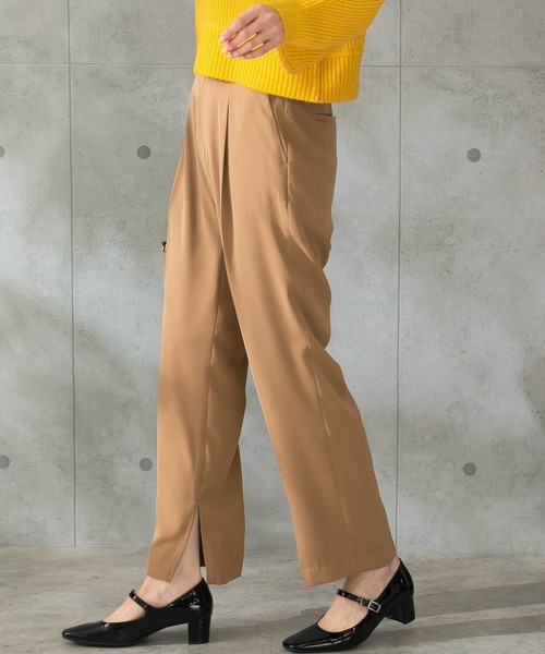 URBAN RESEARCH ROSSO（アーバンリサーチロッソ）の「ウォッシャブルインサイドスリットイージーパンツ（その他パンツ・レディース・ベージュ/ピンク/グリーン系その他・FREE）」の17枚目の写真