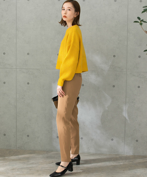 URBAN RESEARCH ROSSO（アーバンリサーチロッソ）の「ウォッシャブルインサイドスリットイージーパンツ（その他パンツ・レディース・ベージュ/ピンク/グリーン系その他・FREE）」の20枚目の写真