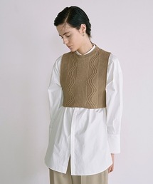 Flow Knit Vest(フロウニットベスト)