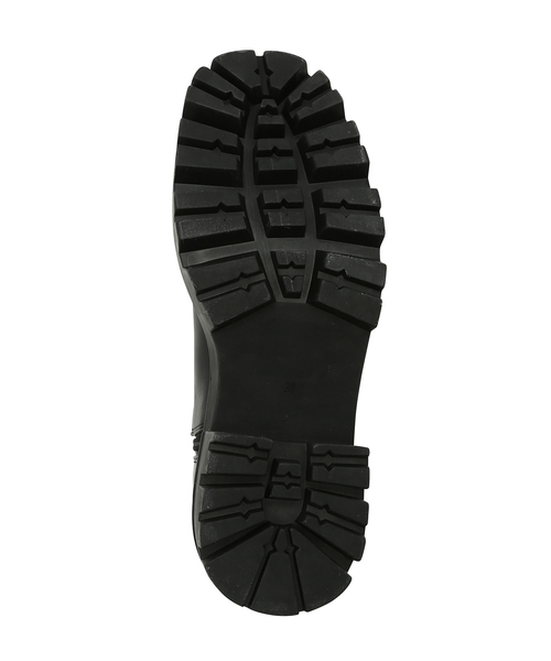 Juze（ジュゼ）の「ボリュームソールストレッチロングブーツ（ブーツ・レディース・ベージュ系その他2/ブラック・M/L/S）」の12枚目の写真