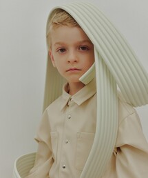 THE SHOP TK （ザ ショップ ティーケー ）の「【110・130・150/セットアップ対応】フェイクレザーシャツ（ライダースジャケット・キッズ）」