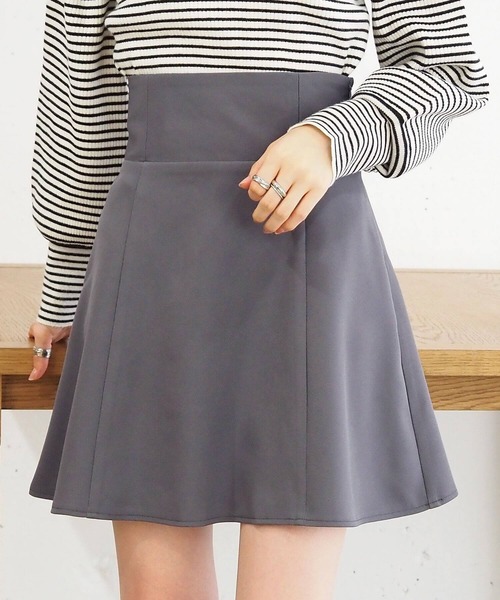 tiptop（ティップトップ）の「【2サイズ展開】ハイウエストスカパン【web限定Sサイズあり】（スカート・レディース・ブラック/アイボリー/チャコールグレー・S/M）」の14枚目の写真