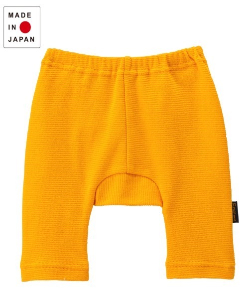 combimini（コンビミニ）の「日本製のびのびスリムハーフラップパンツ（その他パンツ・キッズ・イエロー系その他/ネイビー/カーキ/サックスブルー/ピンク・90/80/70）」の5枚目の写真