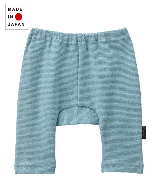 combimini（コンビミニ）の「日本製のびのびスリムハーフラップパンツ（その他パンツ・キッズ・イエロー系その他/ネイビー/カーキ/サックスブルー/ピンク・90/80/70）」の4枚目の写真