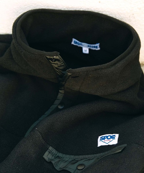 ブラックオーバーサイズフリーススウェット one size ラックス オーバーサイズ クルーネック / LUX OVERSIZED CREW