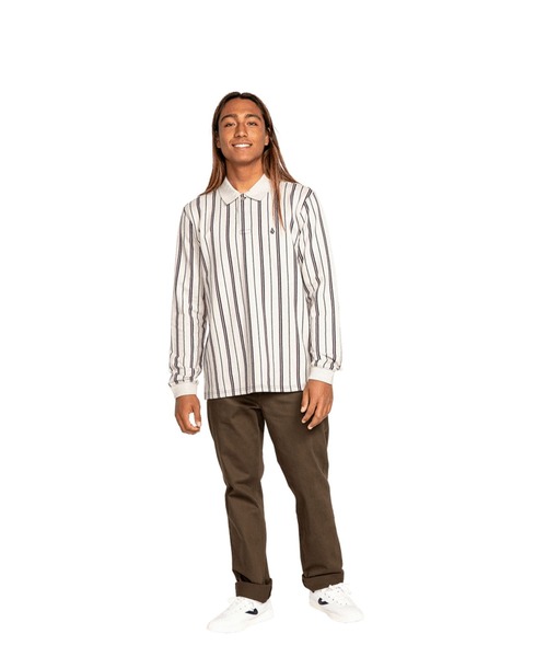 セール】【VOLCOM】SUMPTER POLO LS（ポロシャツ）｜VOLCOM（ボルコム