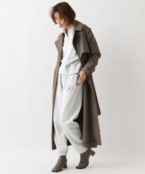 A part by（アパートバイ）の「【PDI SPORTS CLUB】ウラケスウェットパンツ（スウェットパンツ・レディース・グリーン/グレー系その他・FREE）」の21枚目の写真