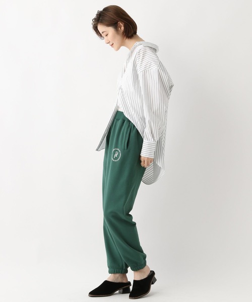 A part by（アパートバイ）の「【PDI SPORTS CLUB】ウラケスウェットパンツ（スウェットパンツ・レディース・グリーン/グレー系その他・FREE）」の6枚目の写真