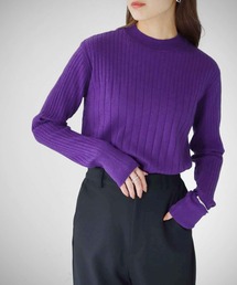 【cheriella】WEB限定ランダムリブプチハイネックニット新色追加 WEB LIMITED RANDOM RIB PETIT HIGH-NECK KNIT NEW COLOR