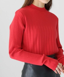【cheriella】WEB限定ランダムリブプチハイネックニット新色追加 WEB LIMITED RANDOM RIB PETIT HIGH-NECK KNIT NEW COLOR
