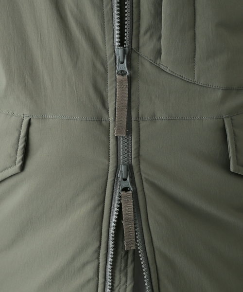 DAIWA PIER39（ダイワピア39）の「【DAIWA PIER39 /ダイワ ピア39】TECH PADDING MIL JACKET2022（ミリタリージャケット・メンズ・ダークグリーン/ブラック・LARGE/MEDIUM）」の21枚目の写真