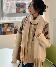 yuue' ( wear ) | 大判カラーマフラー(マフラー)