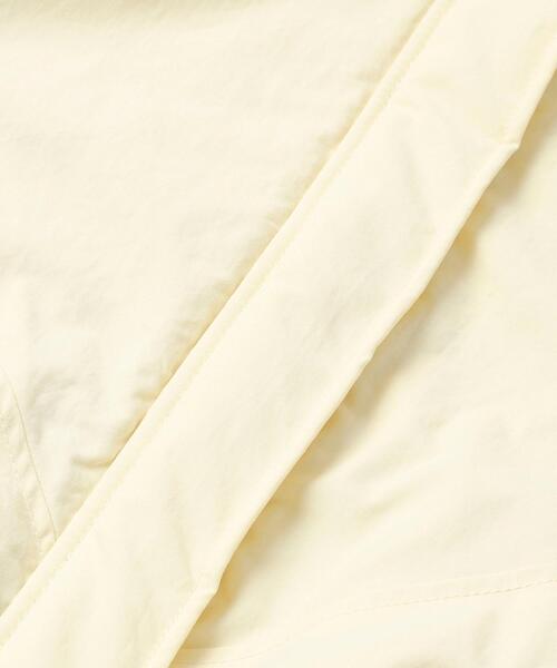 coen（コーエン）の「ショートパフブルゾン（ノーカラージャケット・レディース・ブラック/オフホワイト・M/L）」の15枚目の写真