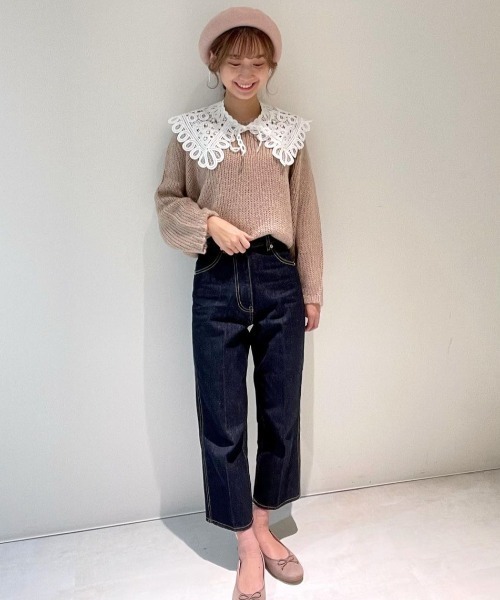 flower（フラワー）の「エターナルレースカラー（付け襟・レディース・ホワイト・FREE）」の17枚目の写真