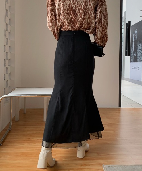 ABITOKYO（アビトーキョー）の「フレアスカート（スカート・レディース・チャコールグレー・M）」の6枚目の写真