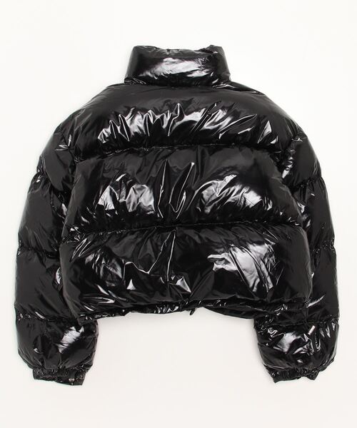 XU（エックスユー）の「使わない！！！【XU/エックスユー】coating padding jacket / パディング 中綿ジャケット ペディン ショートペディン ショート丈ジャケット クロップドパディング クロップ ショート丈 アウター 羽織り 秋服 冬服（その他アウター・メンズ・ブラック・ONE SIZE）」の3枚目の写真