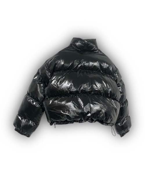 XU（エックスユー）の「使わない！！！【XU/エックスユー】coating padding jacket / パディング 中綿ジャケット ペディン ショートペディン ショート丈ジャケット クロップドパディング クロップ ショート丈 アウター 羽織り 秋服 冬服（その他アウター・メンズ・ブラック・ONE SIZE）」の5枚目の写真